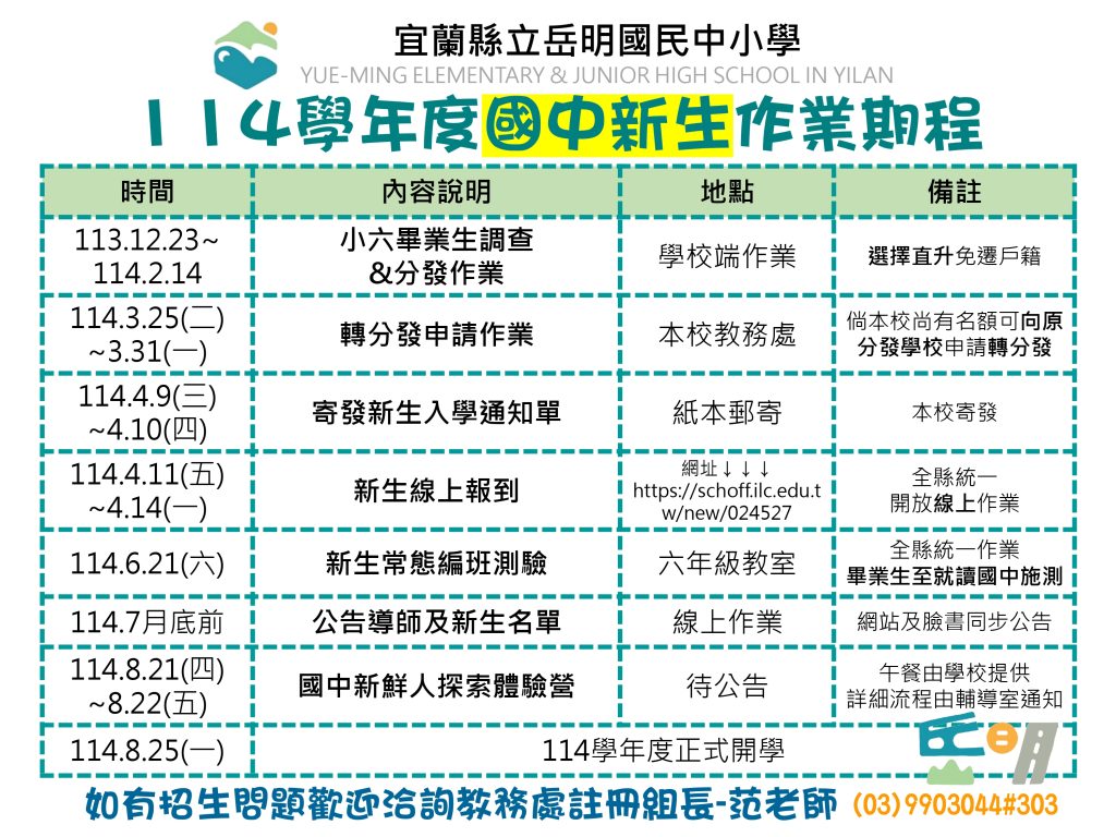 114招生期程-國中_修